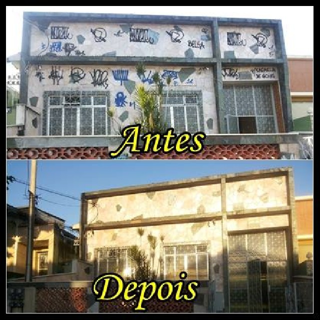 Sik limpeza de pichações